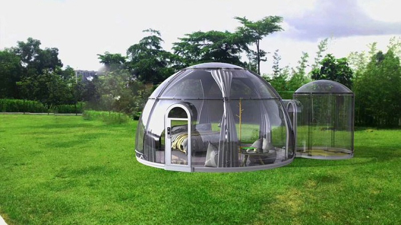 你知道嗎？火爆全網(wǎng)的星空房就是用改性PC塑料制作的