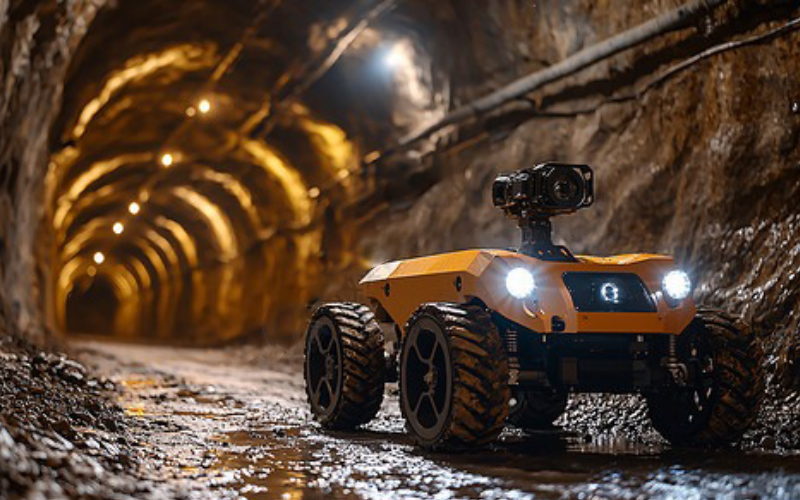 礦井巡檢機(jī)器人